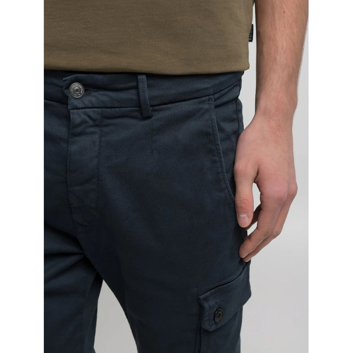 Replay Jaan Cargo Trousers 010 Blue