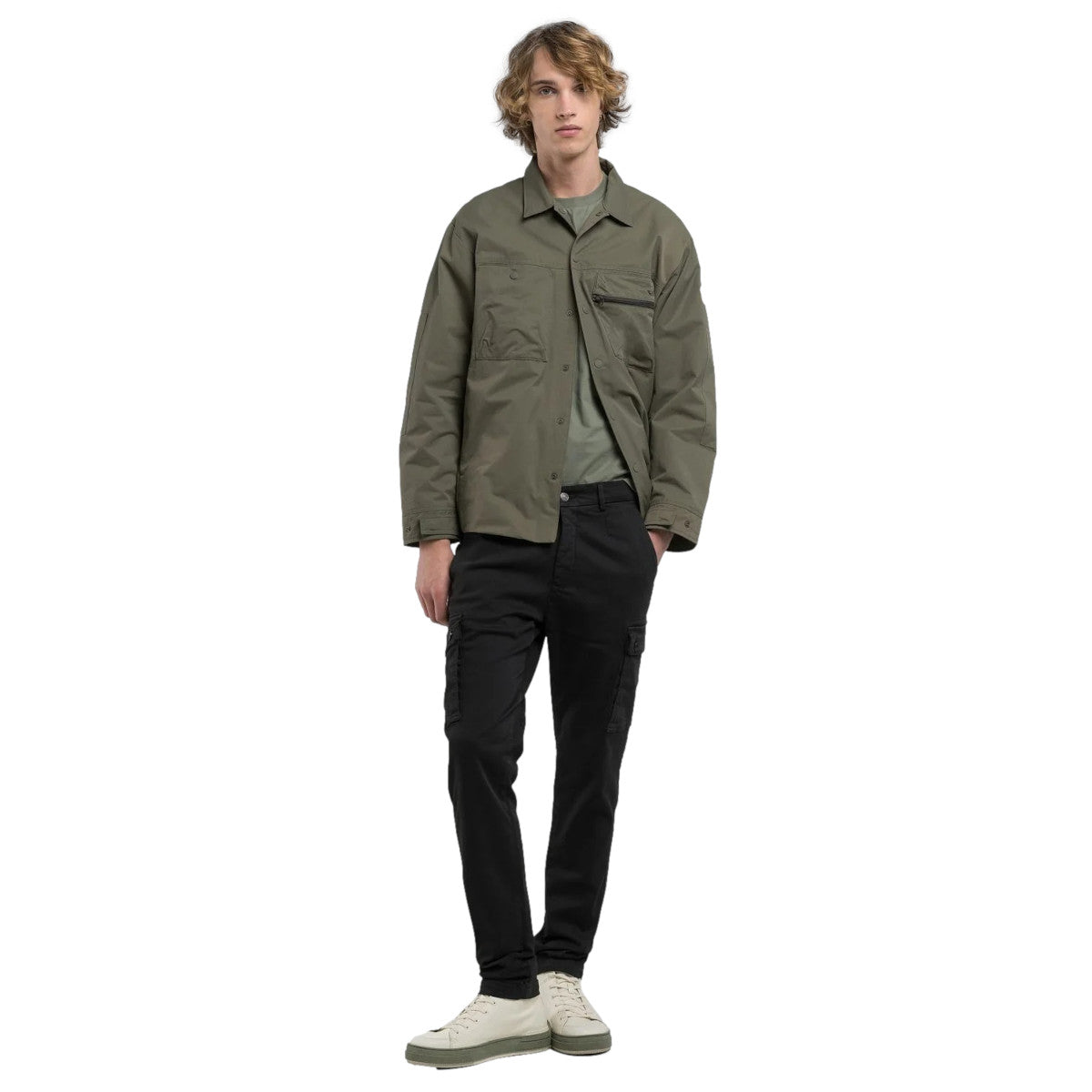 Replay Jaan Cargo Trousers 040 Black