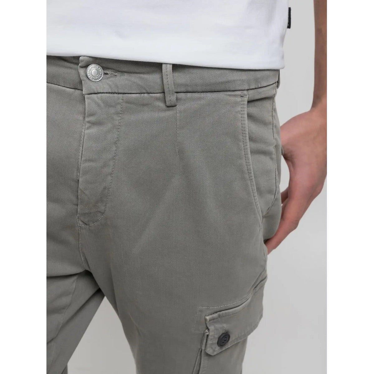 Replay Jaan Hypercargo Trousers 214 Dim Grey