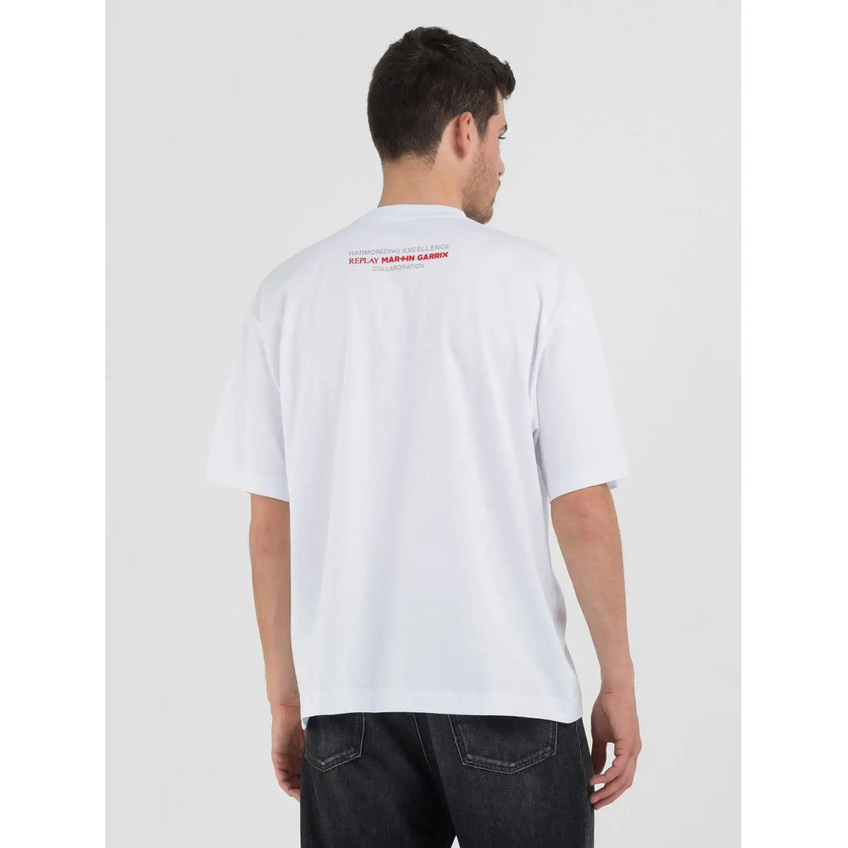 Replay Martin Garrix Back Print Tee 011 White