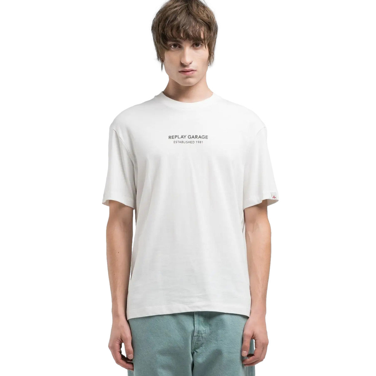 Replay T-Shirt 011 Natural White