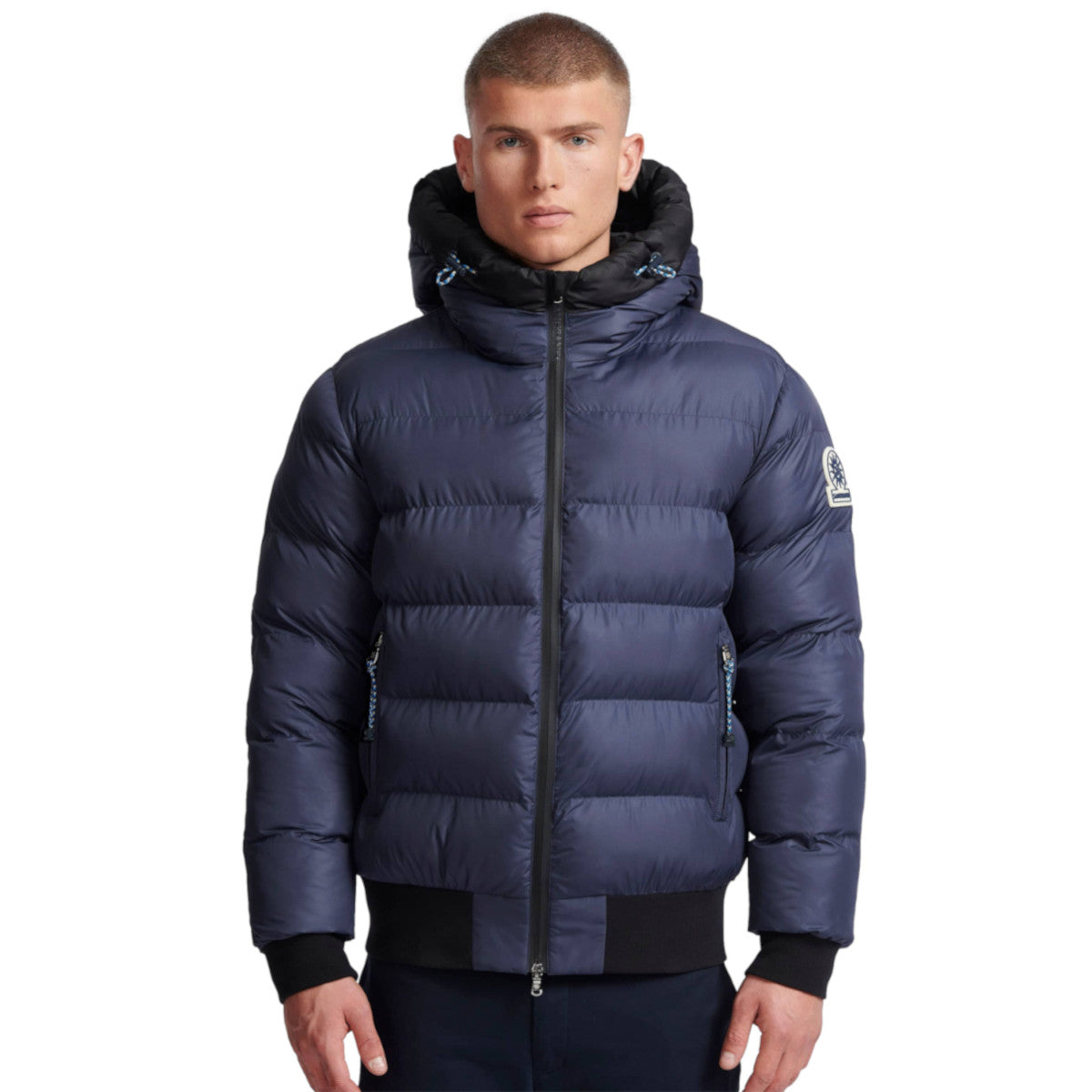 Sandbanks Apres Puffer Navy Frank Bird