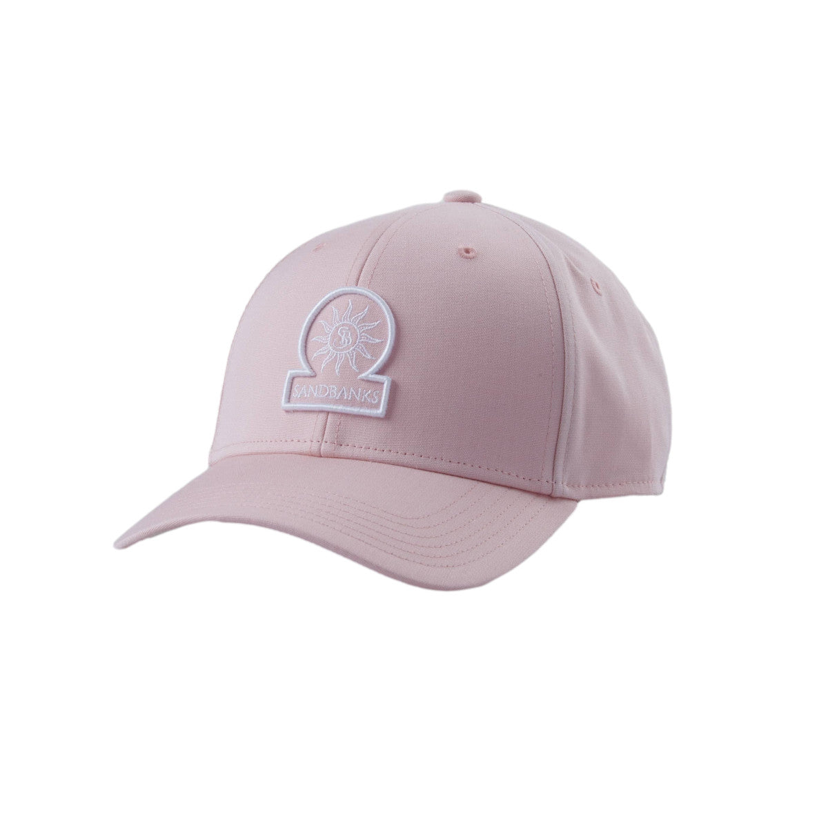 Sandbanks Badge Logo Cap Pink