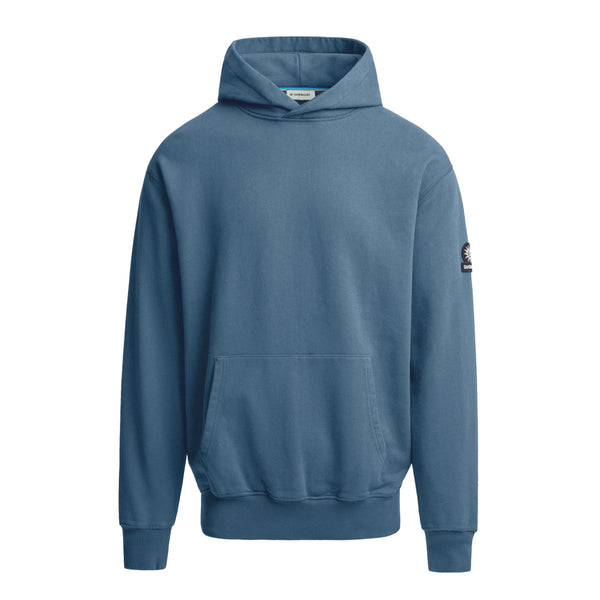 Sandbanks Badge Logo Hoodie Teal