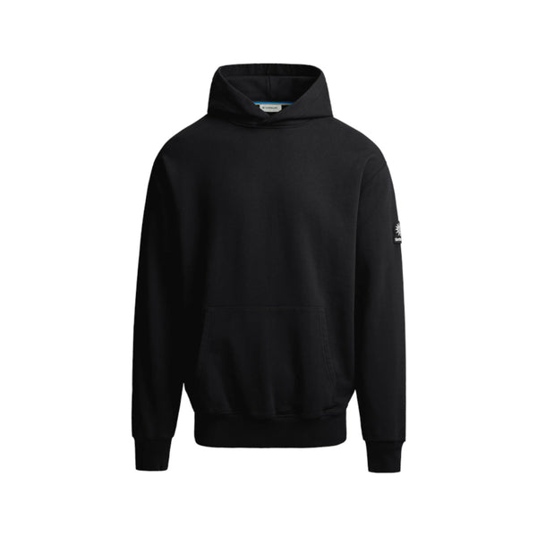 Sandbanks Badge Logo Hoody Black