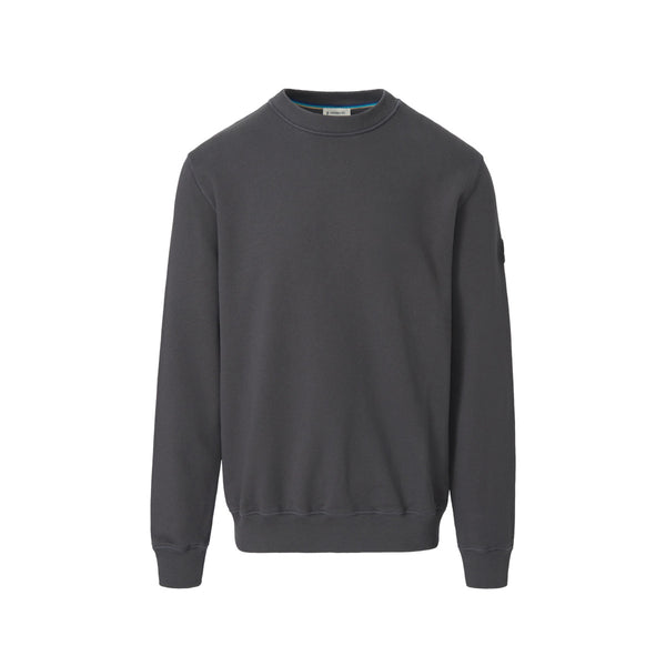 Sandbanks Badge Logo Sweatshirt Anthracite