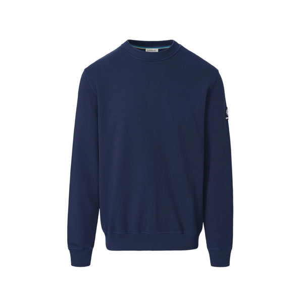 Sandbanks Badge Logo Sweatshirt Navy