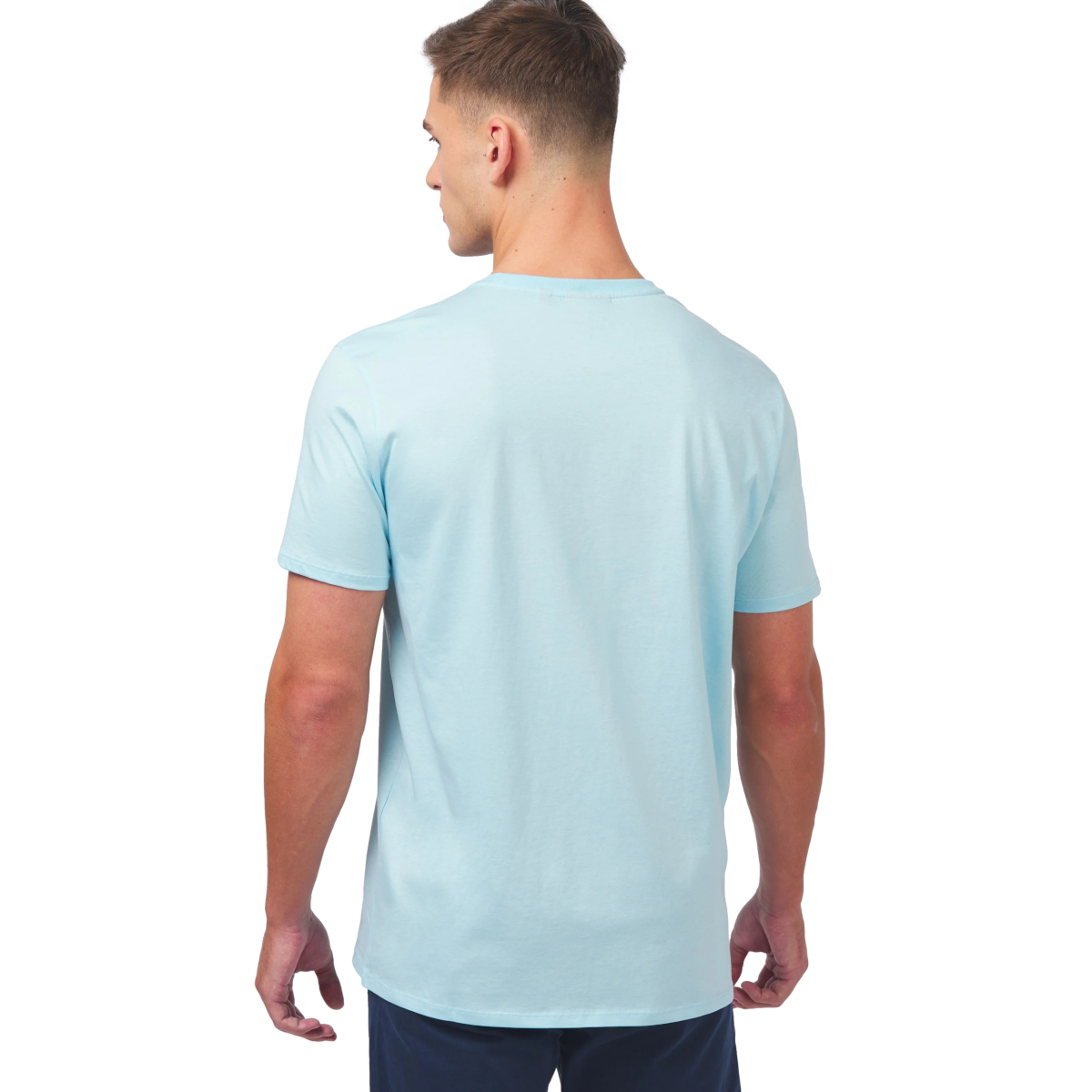 Sandbanks Badge Logo T-Shirt Crystal Blue