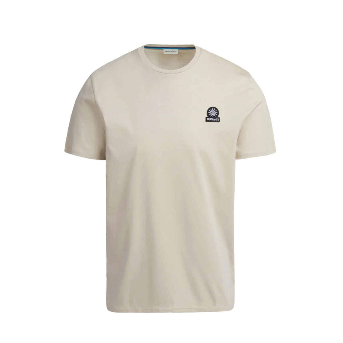 Sandbanks Badge Logo T-Shirt S1-25 Stone