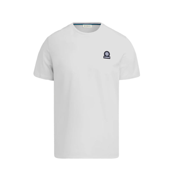 Sandbanks Badge Logo T-Shirt S1-25 White