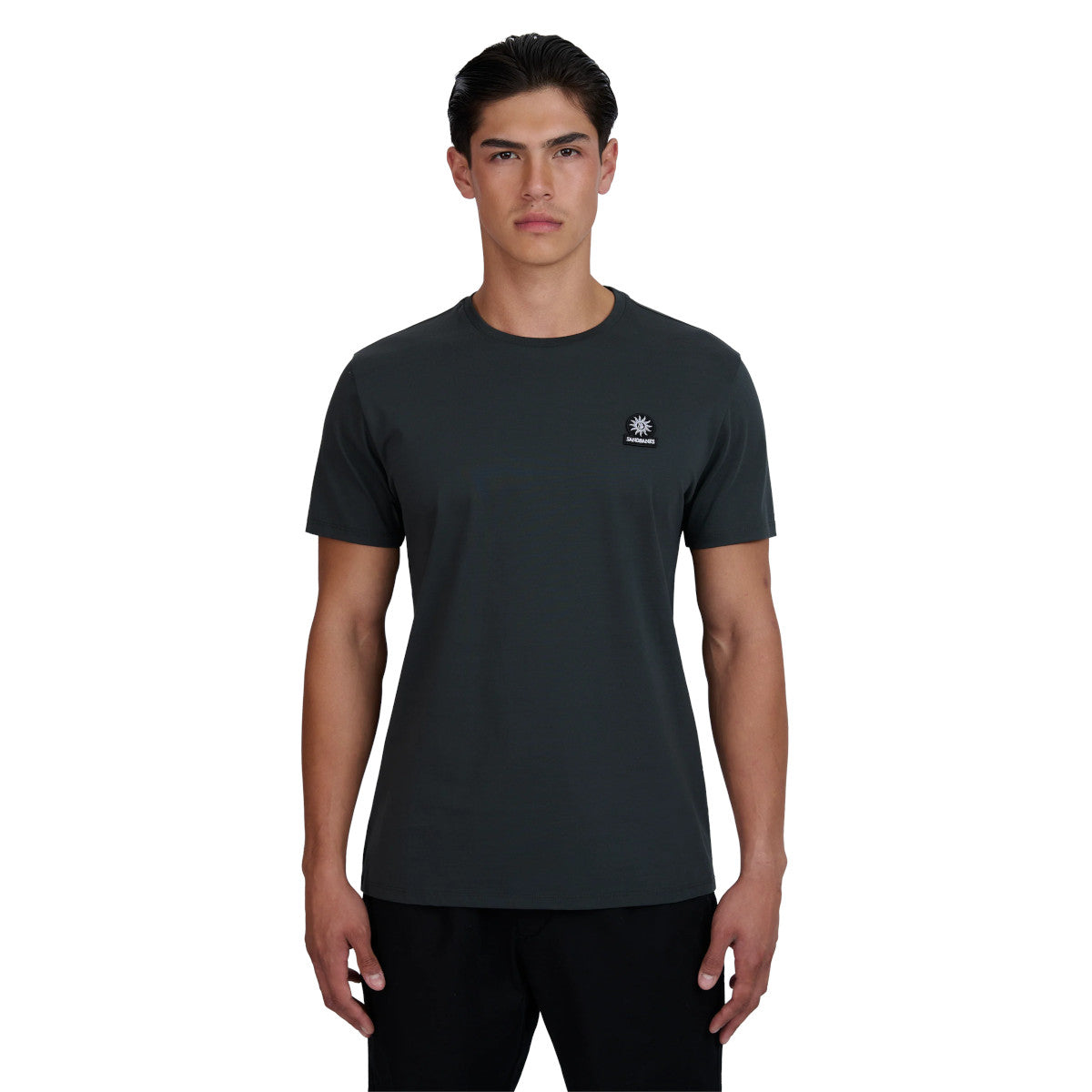 Sandbanks Badge T-Shirt Anthracite