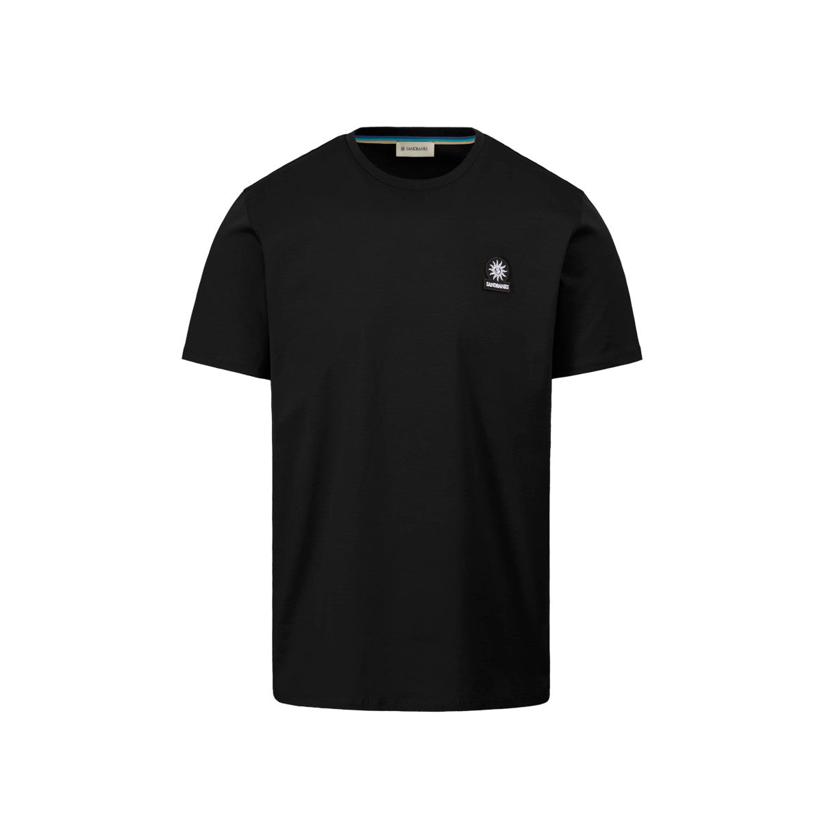 Sandbanks Badge T-Shirt Black