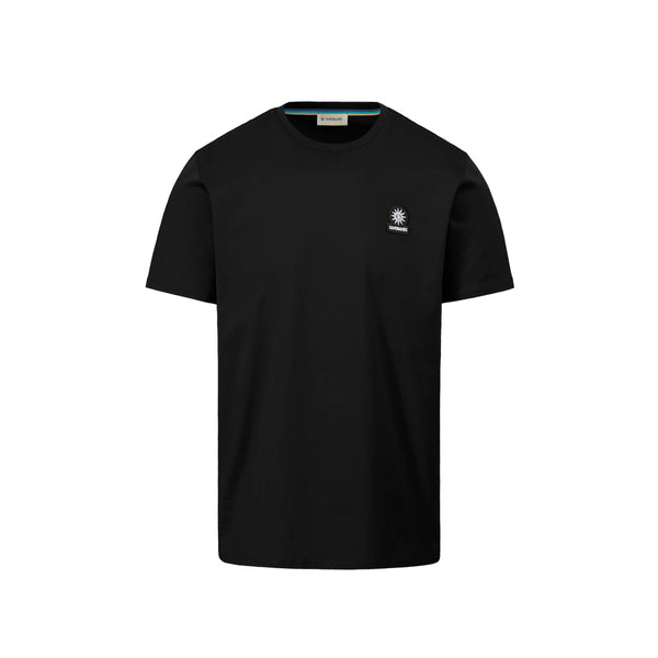 Sandbanks Badge T-Shirt Black
