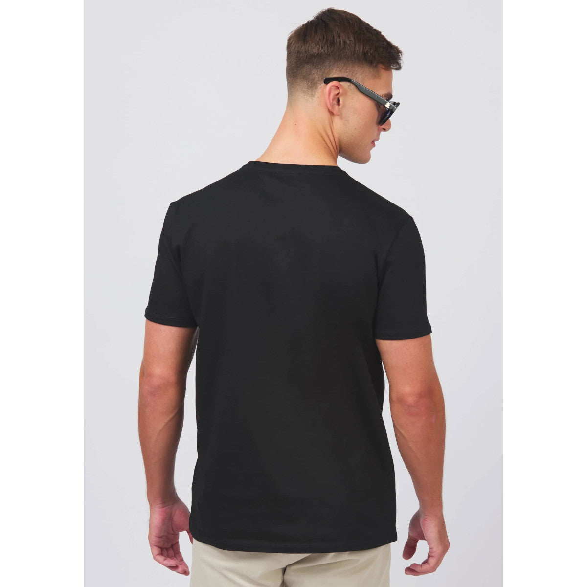 Sandbanks Badge T-Shirt Black