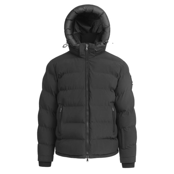 Sandbanks Banks Puffer Jacket A1-24 Charcoal