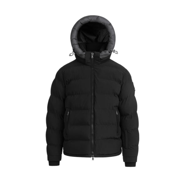 Sandbanks Banks Short Puffer  Black