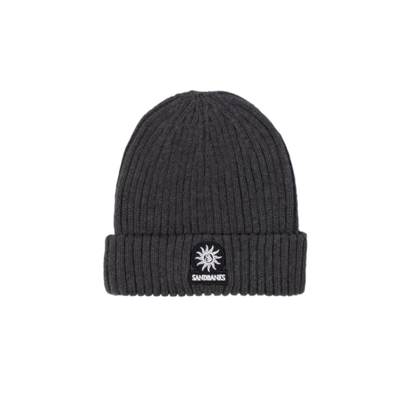 SandbanksMerinoWoolRibbedBeanieAnthracite__1