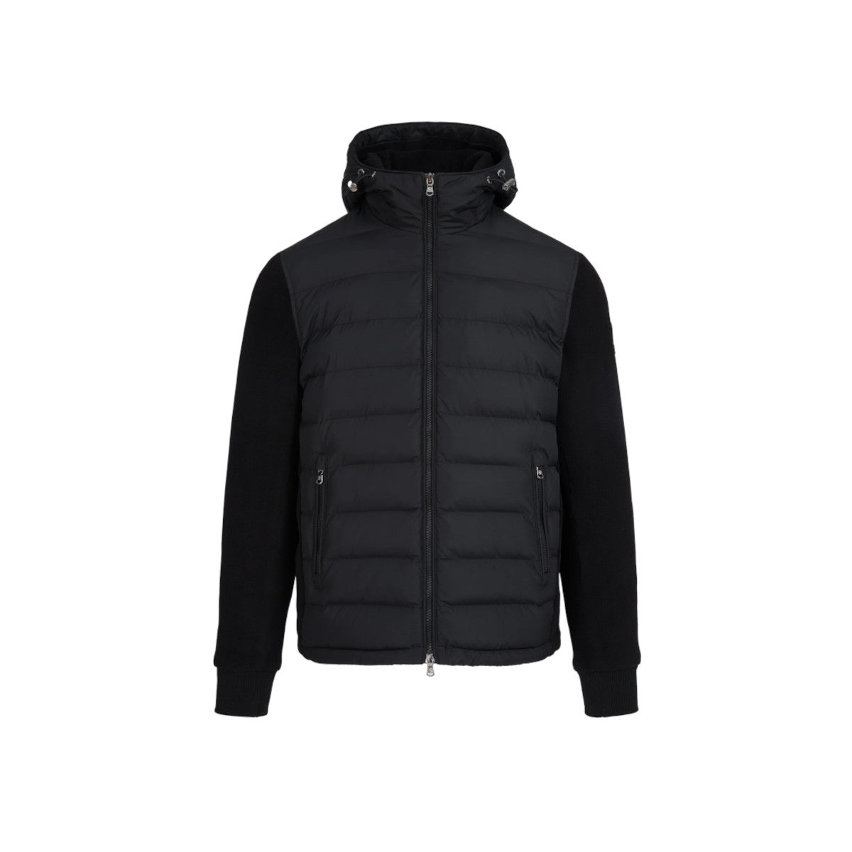 Sandbanks Outlander Hybrid Puffer Jacket Black
