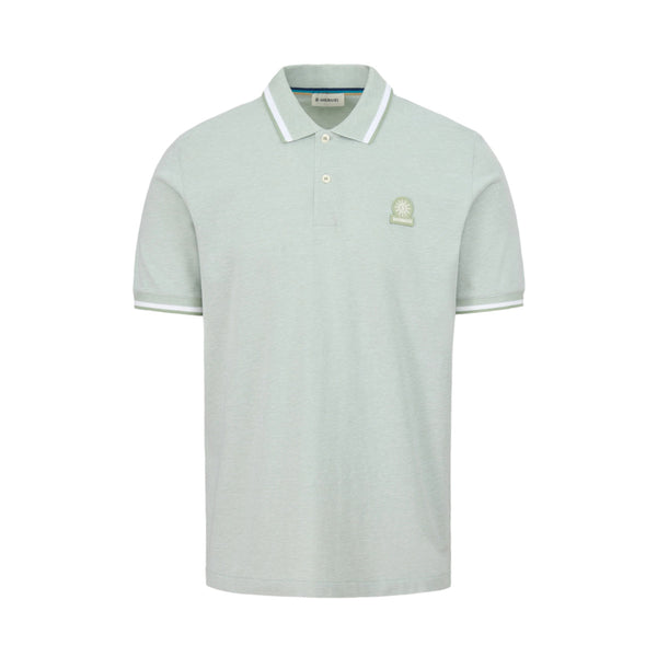 Sandbanks Oxford Polo Shirt Sage