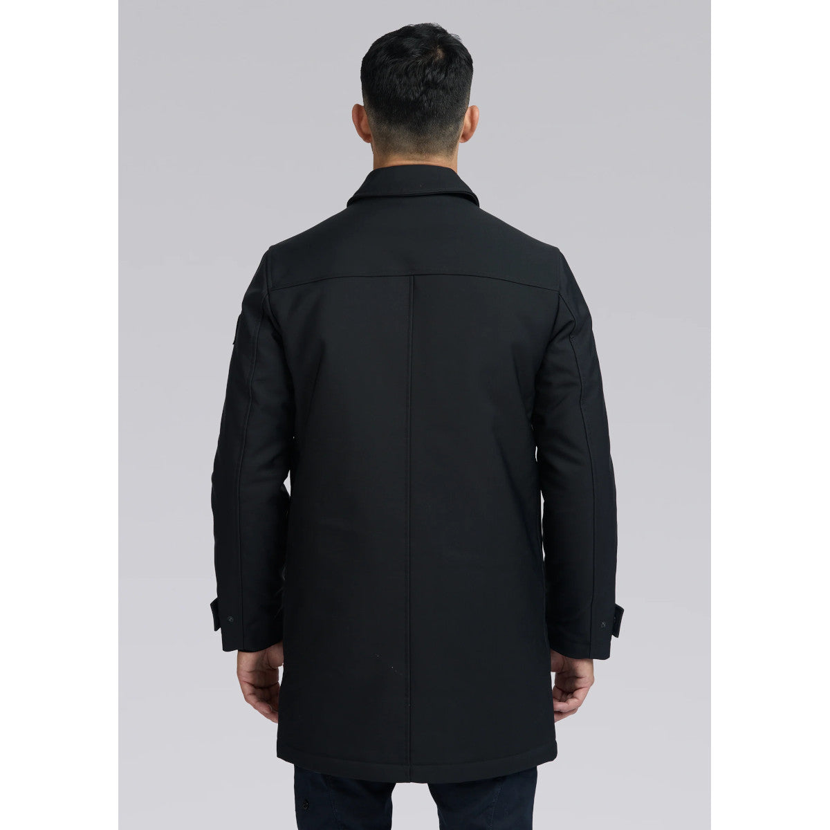 Sandbanks Quilted Mac Black