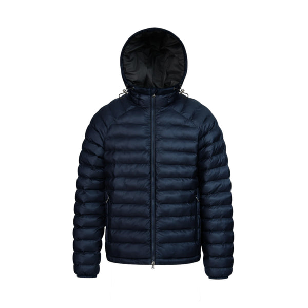 Sandbanks Ragland Hooded Micro Puffer Navy