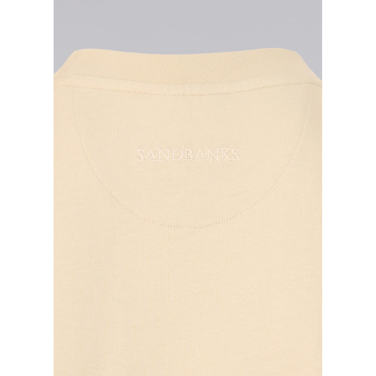 Sandbanks Relaxed Sweat T-Shirt Stone