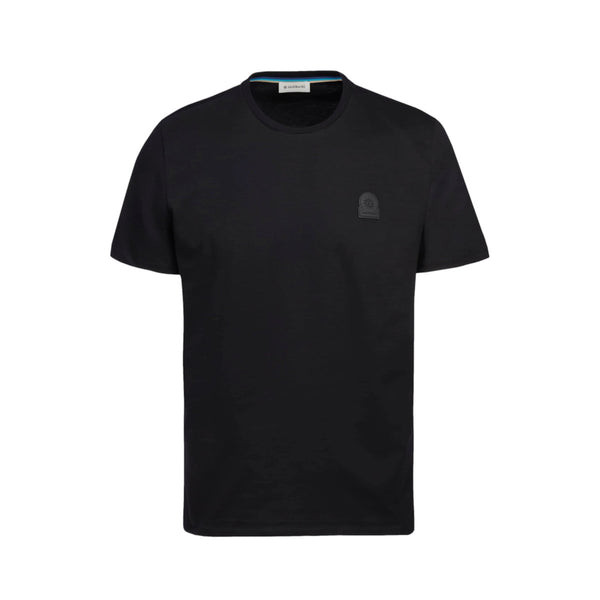 Sandbanks Rubber Badge T-Shirt Black