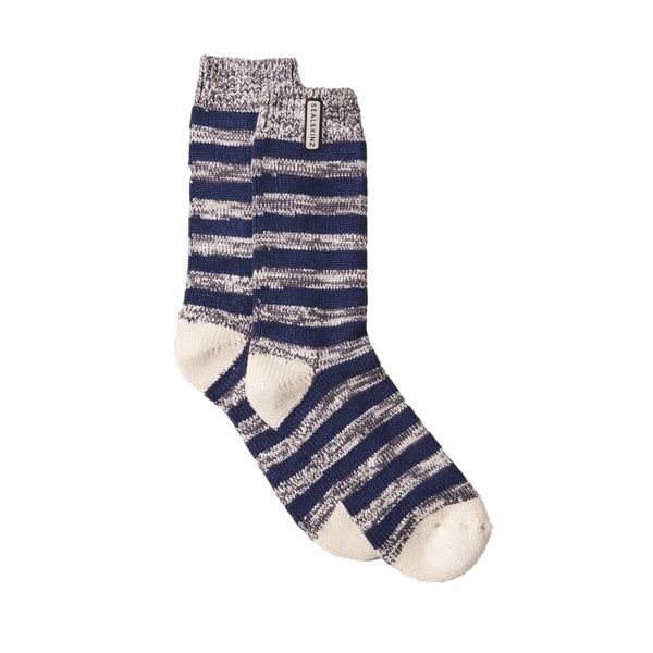 Sealskinz Banham Stripe Sock Navy