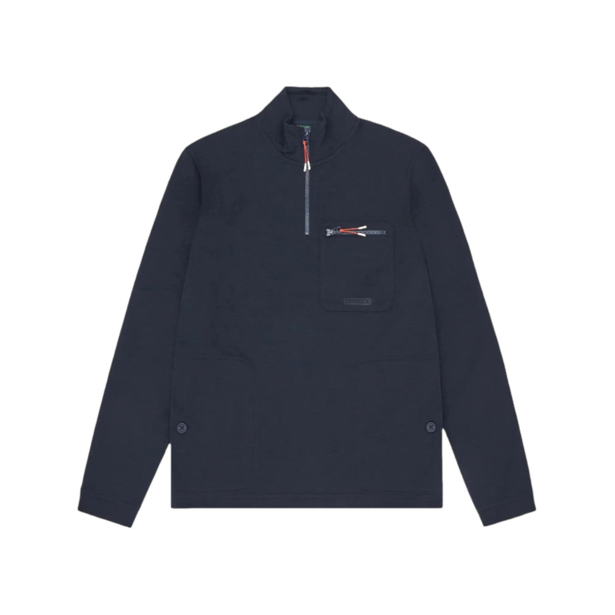 Sealskinz Bunwell Half Zip Funnel Sweatshirt Navy