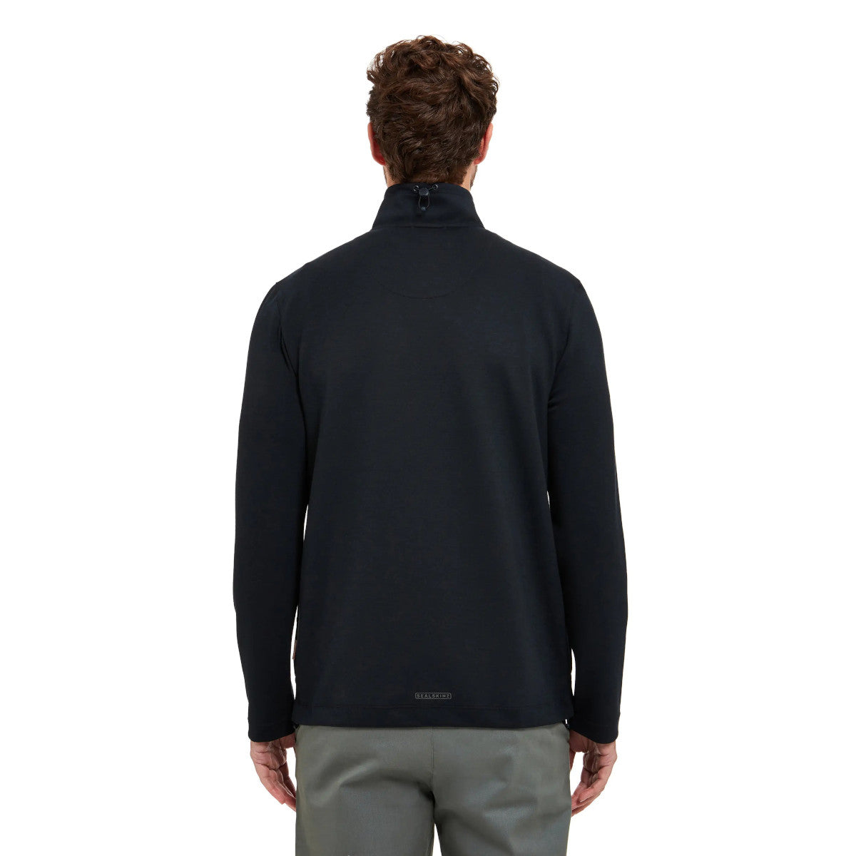 Sealskinz Bunwell Half Zip Funnel Sweatshirt Navy