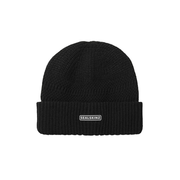SealskinzGressenhallTexturedStripeBeanieBlack__1