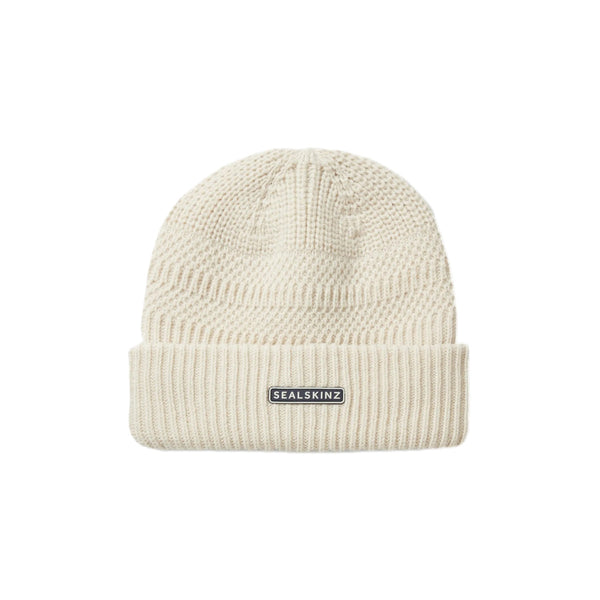SealskinzGressenhallTexturedStripeBeanieCream__1