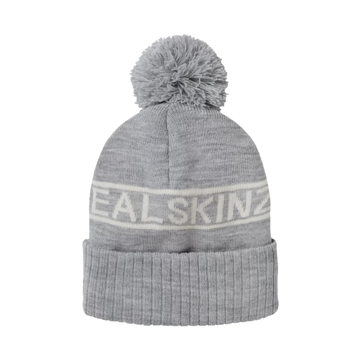 Sealskinz Heacham Bobble Hat Grey/Cream