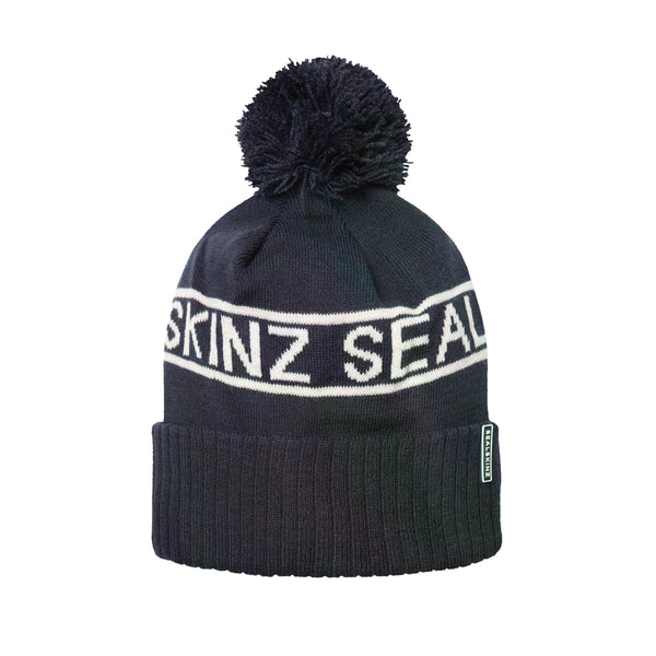 Sealskinz Heacham Bobble Hat Navy/Cream