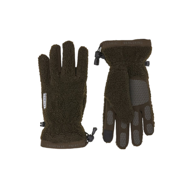 SealskinzHovetonSherpaFleeceGlovesOlive__1
