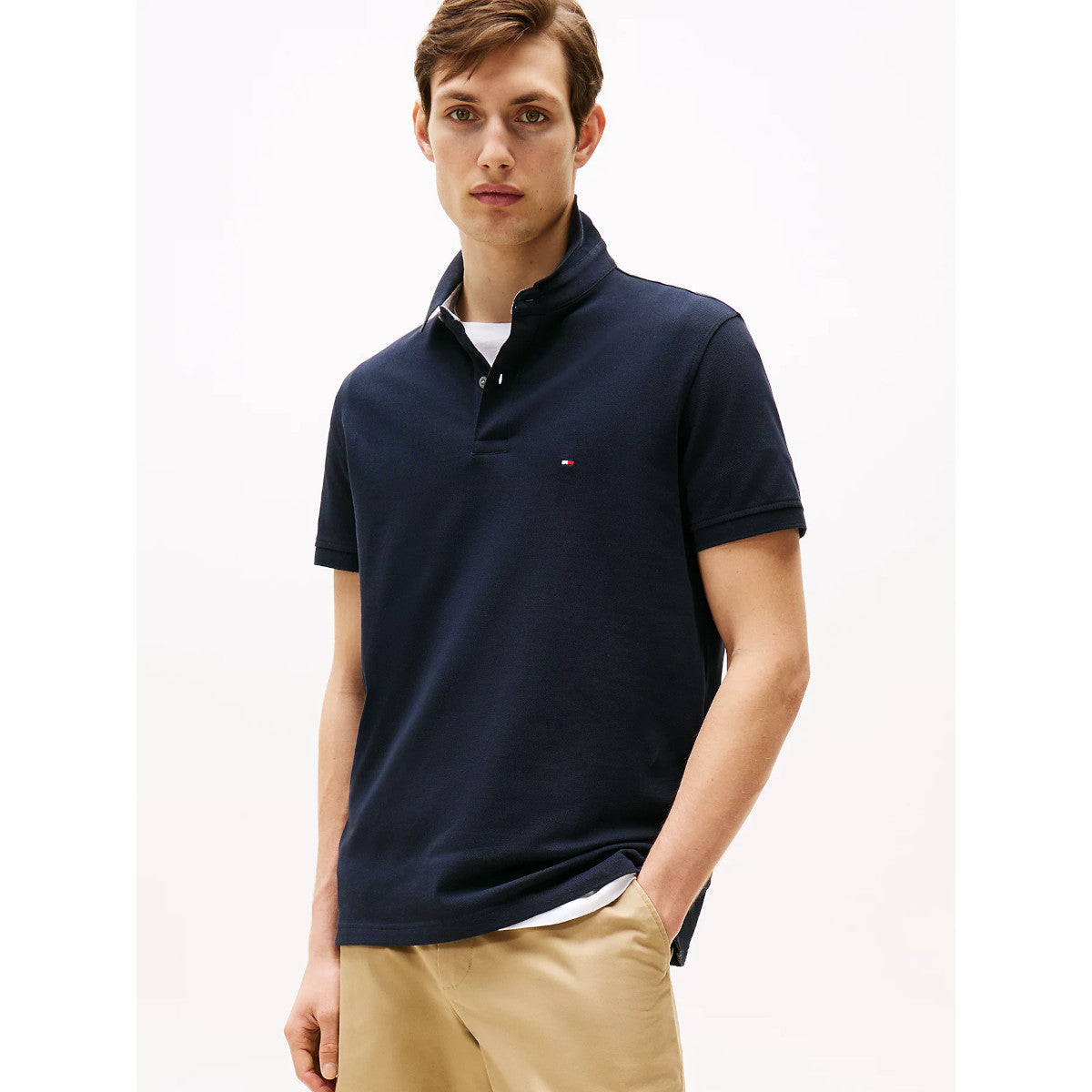 Tommy Hilfiger Core 1985 Reg Polo Shirt DW5  Desert Sky