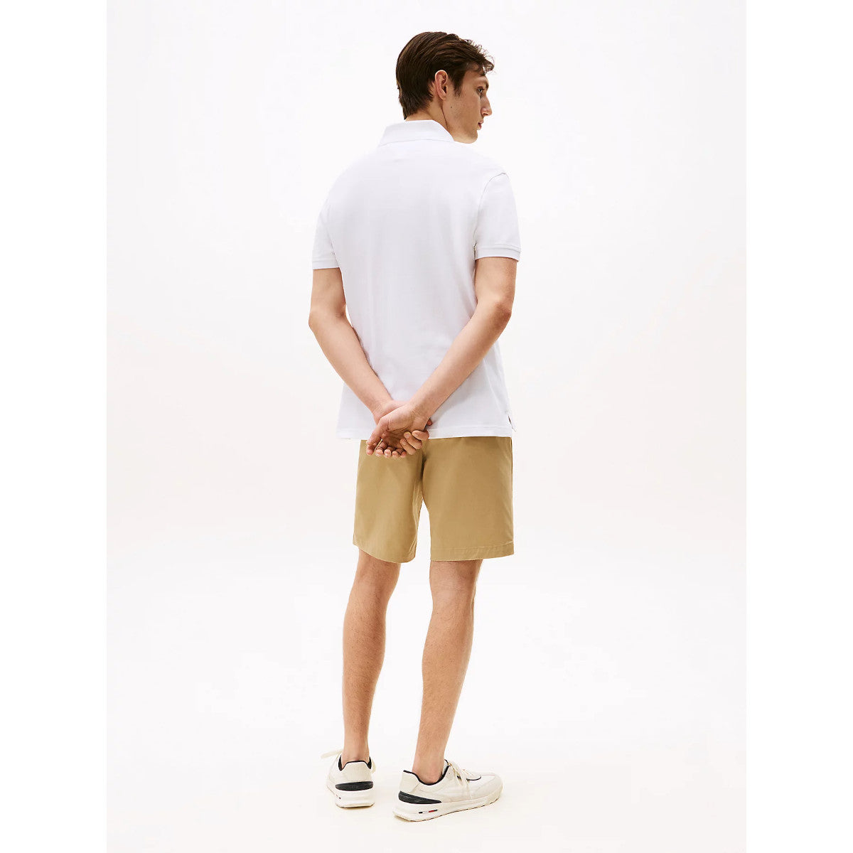 Tommy Hilfiger Core 1985 Reg Polo Shirt YBR White