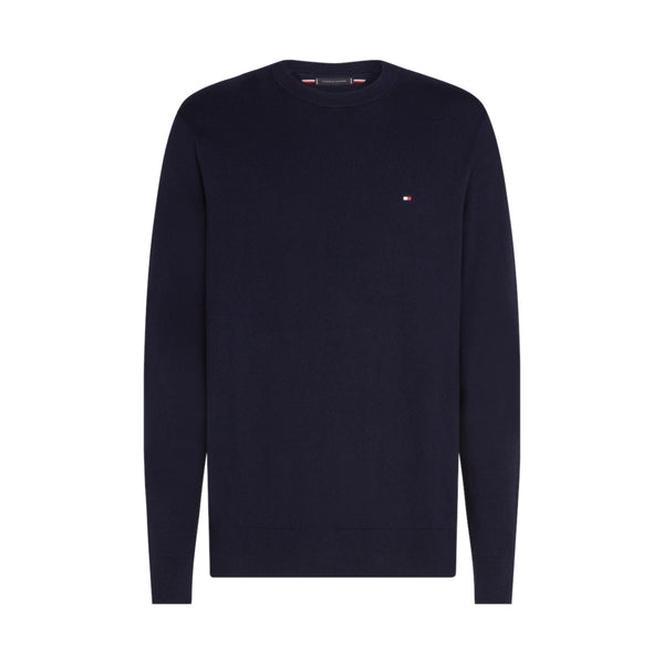 Tommy Hilfiger Crew Neck Sweater with Cashmere DW5  Desert Sky