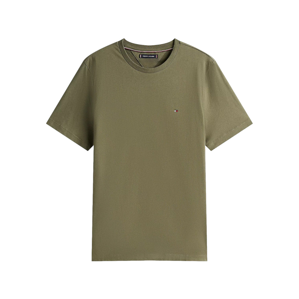Tommy Hilfiger Ess Reg Fit Solid T-Shirt PLI Battle Green