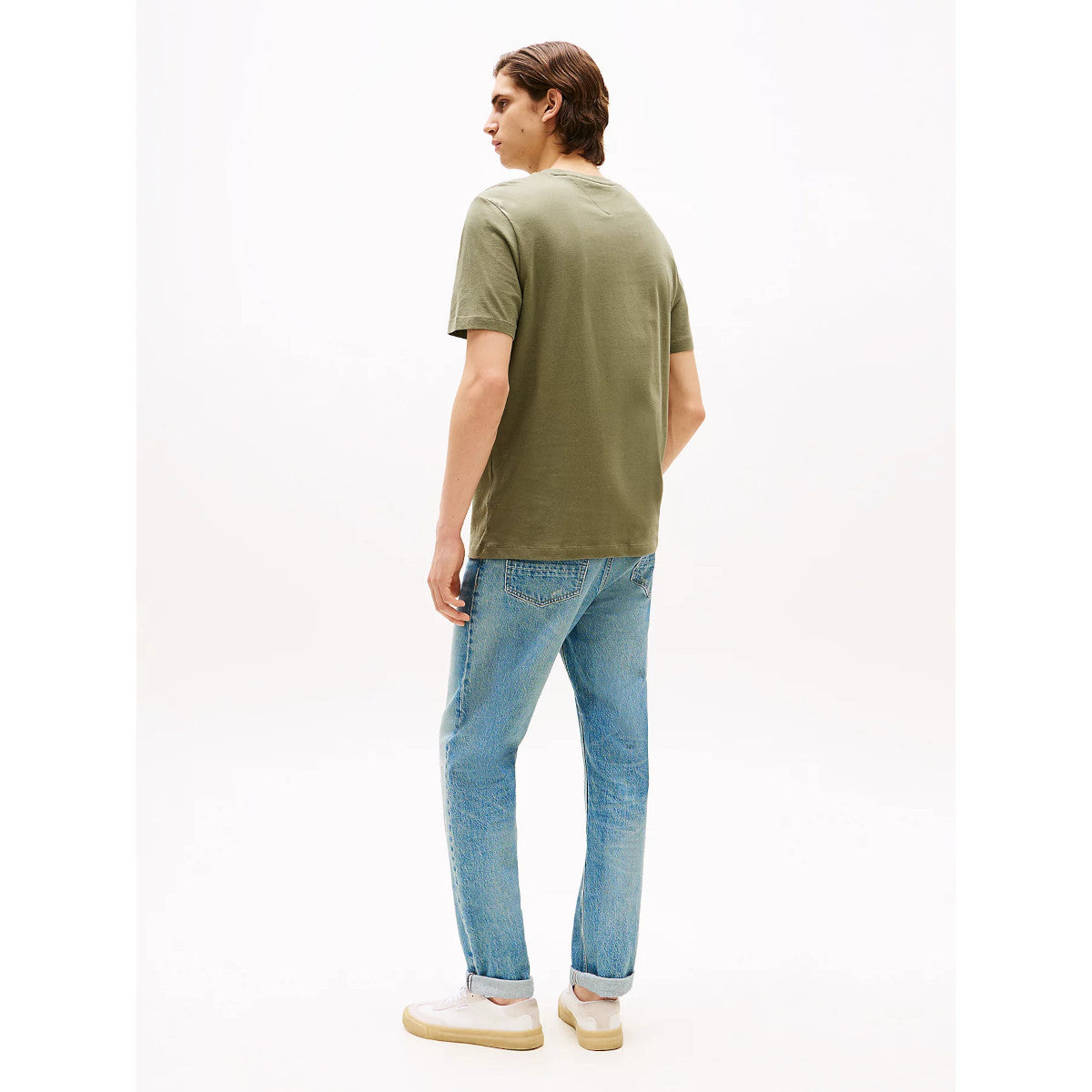 Tommy Hilfiger Ess Reg Fit Solid T-Shirt PLI Battle Green