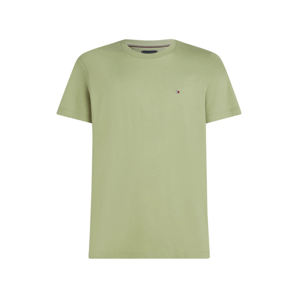 Tommy Hilfiger Ess Reg Fit Solid Tee L9A Earth Sage