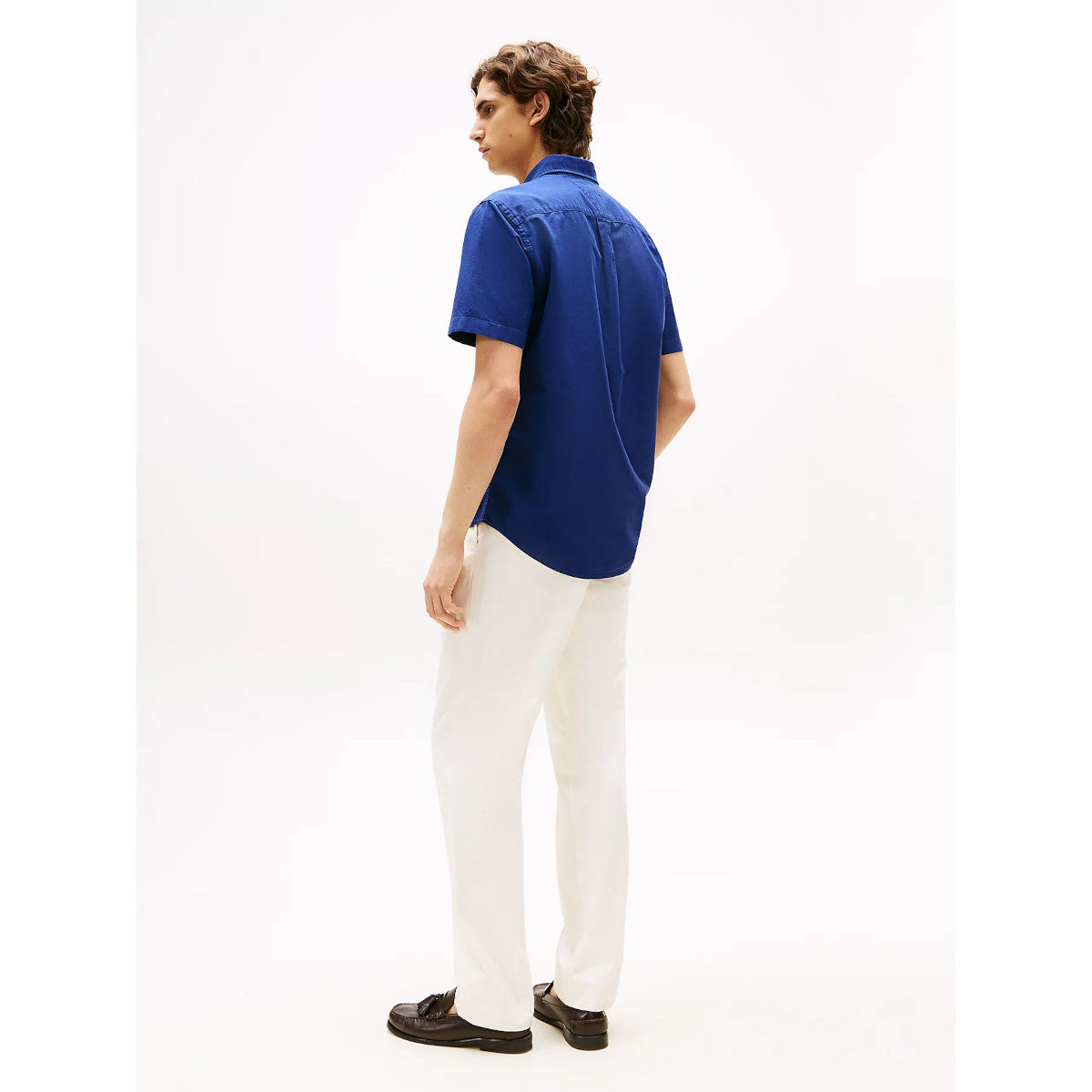 Tommy Hilfiger GMD Oxford SS RF Shirt C7G  Preppy Navy