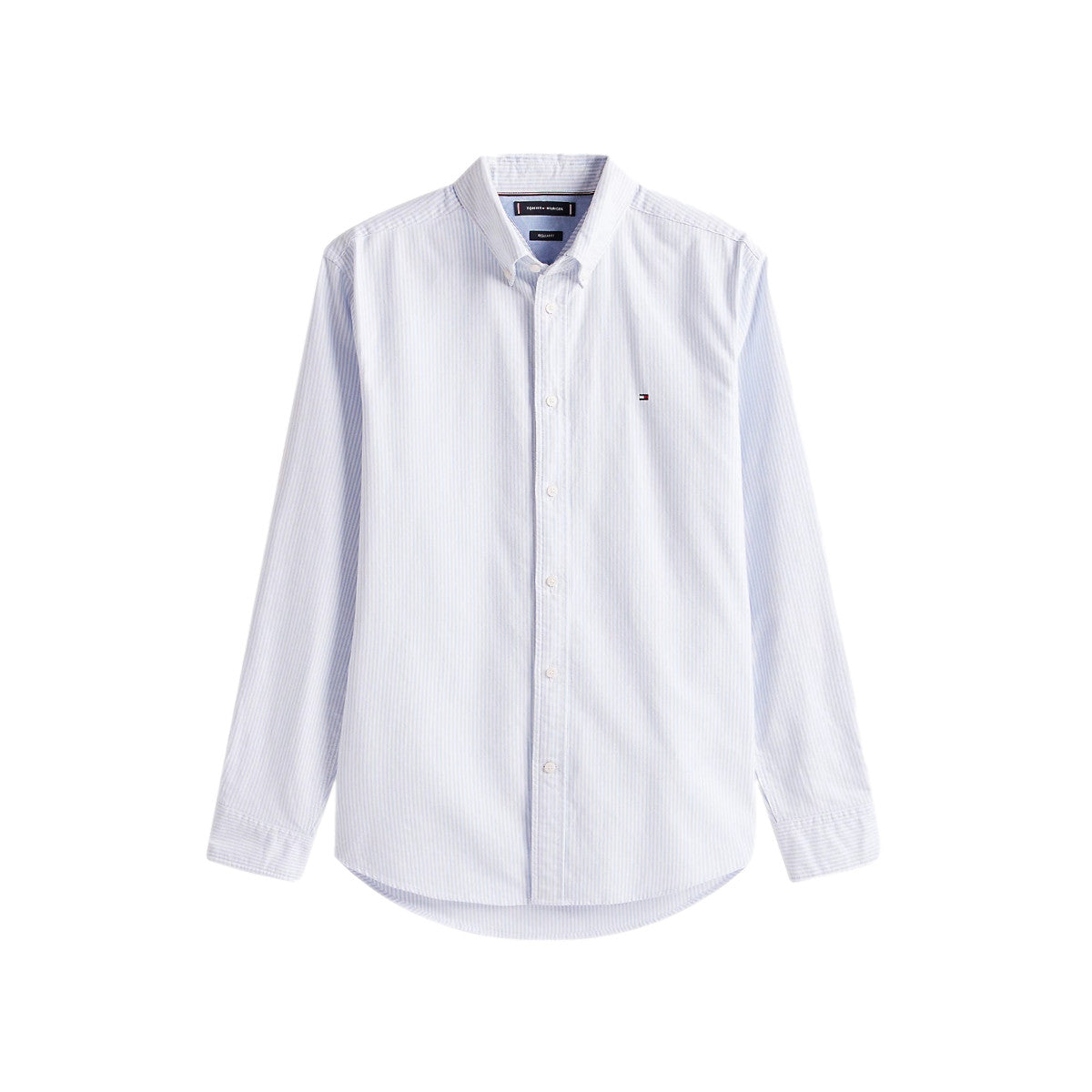 Tommy Hilfiger Heritage Oxford Stripe RF Shirt 0A9 Cloudy Blue/White