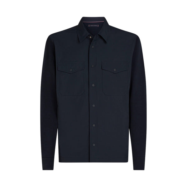 Tommy Hilfiger Mix Media Intechno Overshirt DW5  Desert Sky