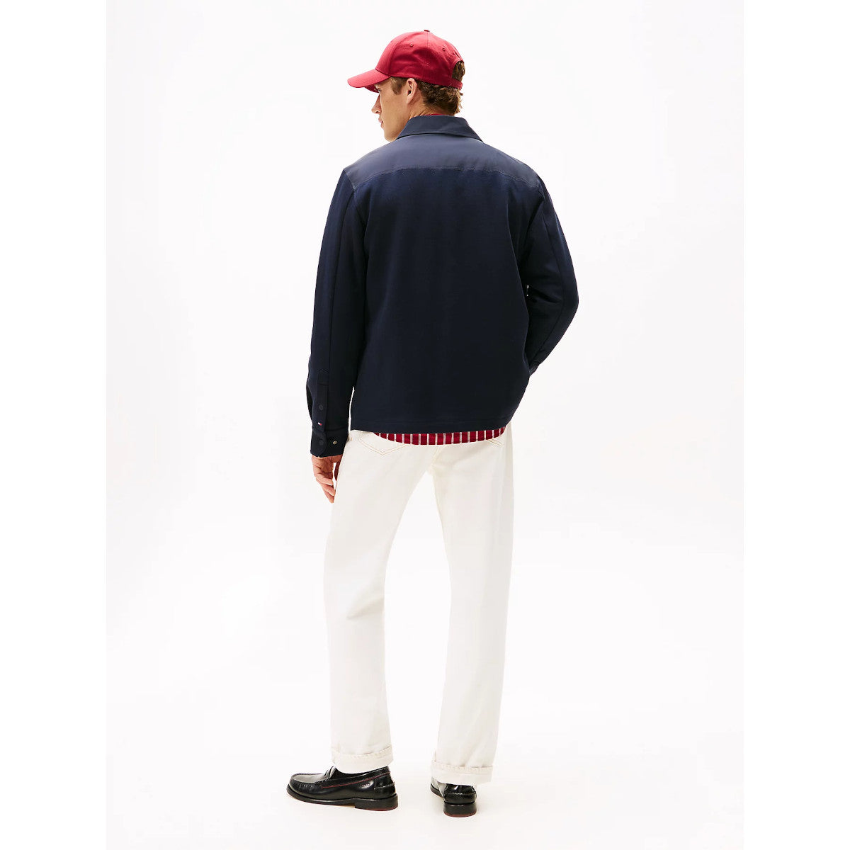 Tommy Hilfiger Mix Media Intechno Overshirt DW5  Desert Sky
