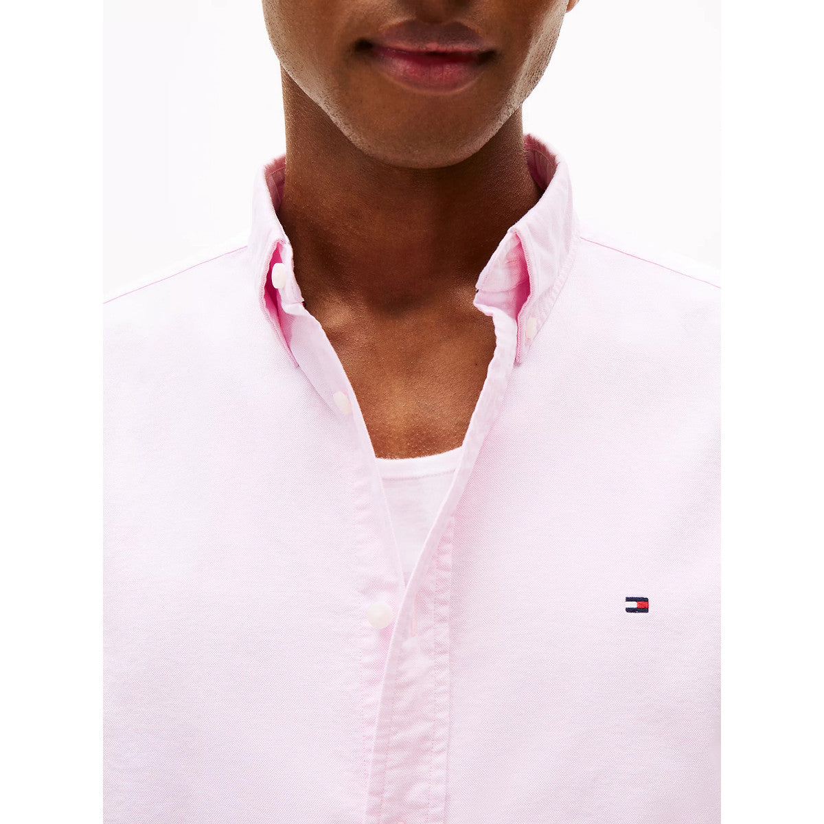 Tommy Hilfiger Solid Heritage Oxford RF Shirt TOR Rose Petal
