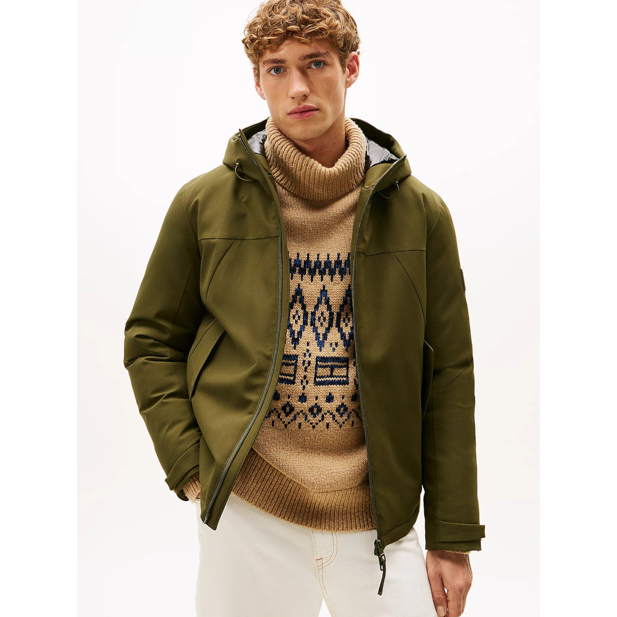 Tommy Hilfiger Tech Hooded Padded Parka MT1 Huntsman Green
