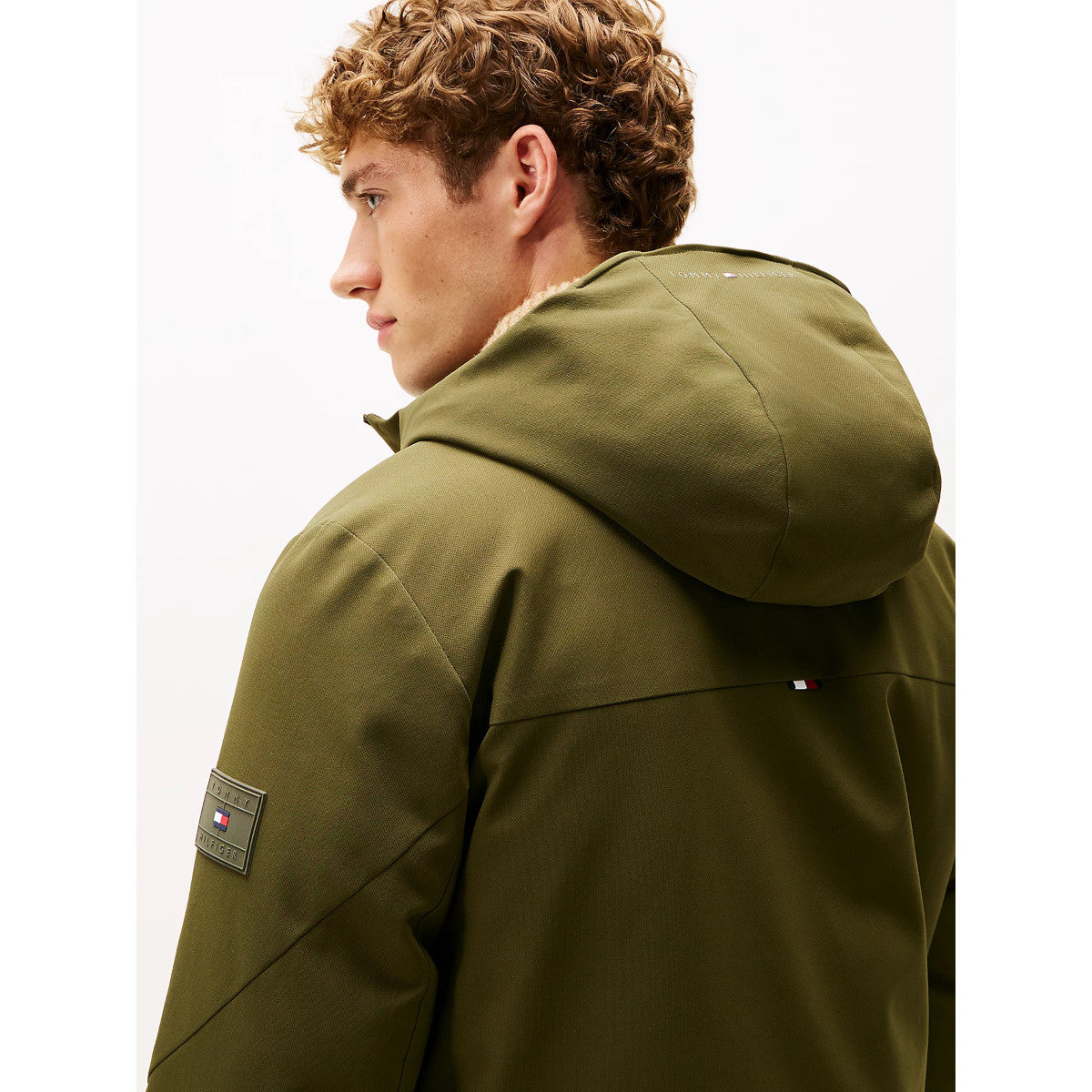Tommy Hilfiger Tech Hooded Padded Parka MT1 Huntsman Green