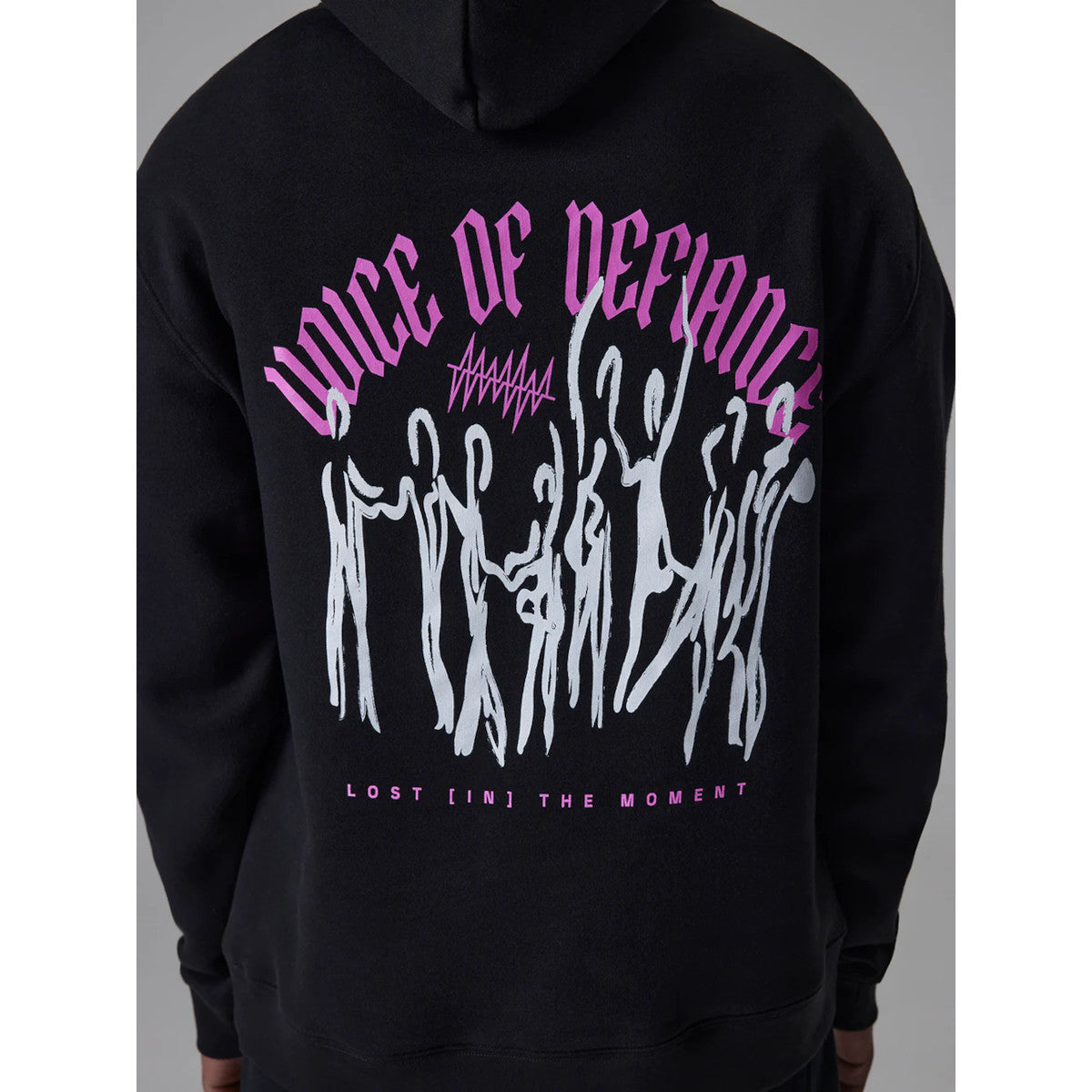 Voice Of Defiance Neighbourhood [Lost In The Moment] Hoody Black