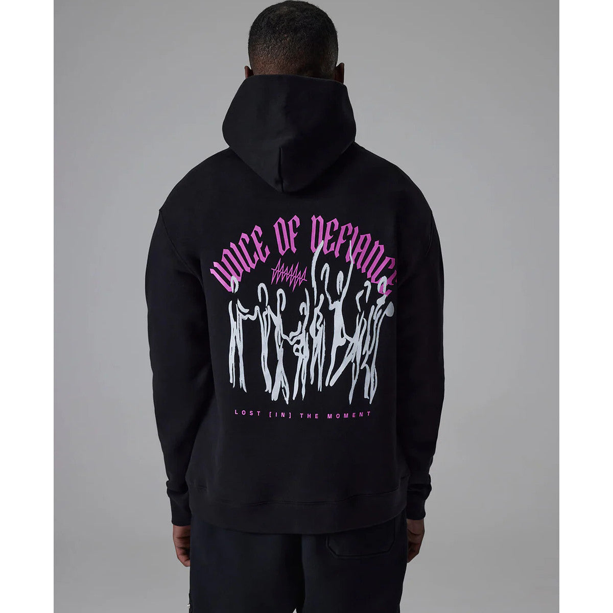 Voice Of Defiance Neighbourhood [Lost In The Moment] Hoody Black
